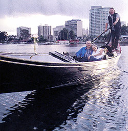 Gondola ride on Lake Merritt